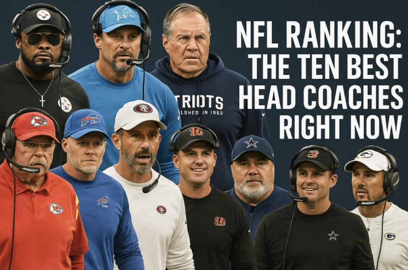 NFL Ranking: The Ten Best Head Coaches Right Now